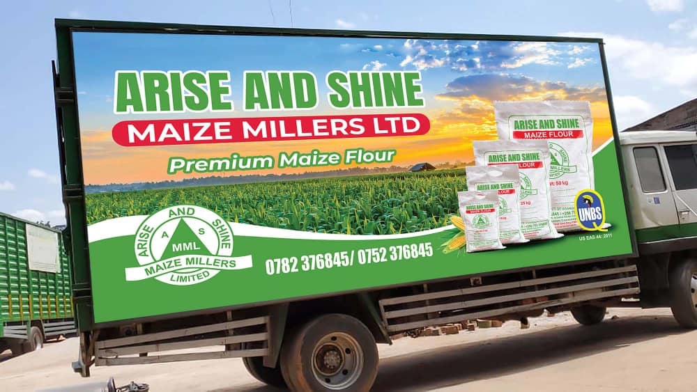 Arise and shine maize millers truck